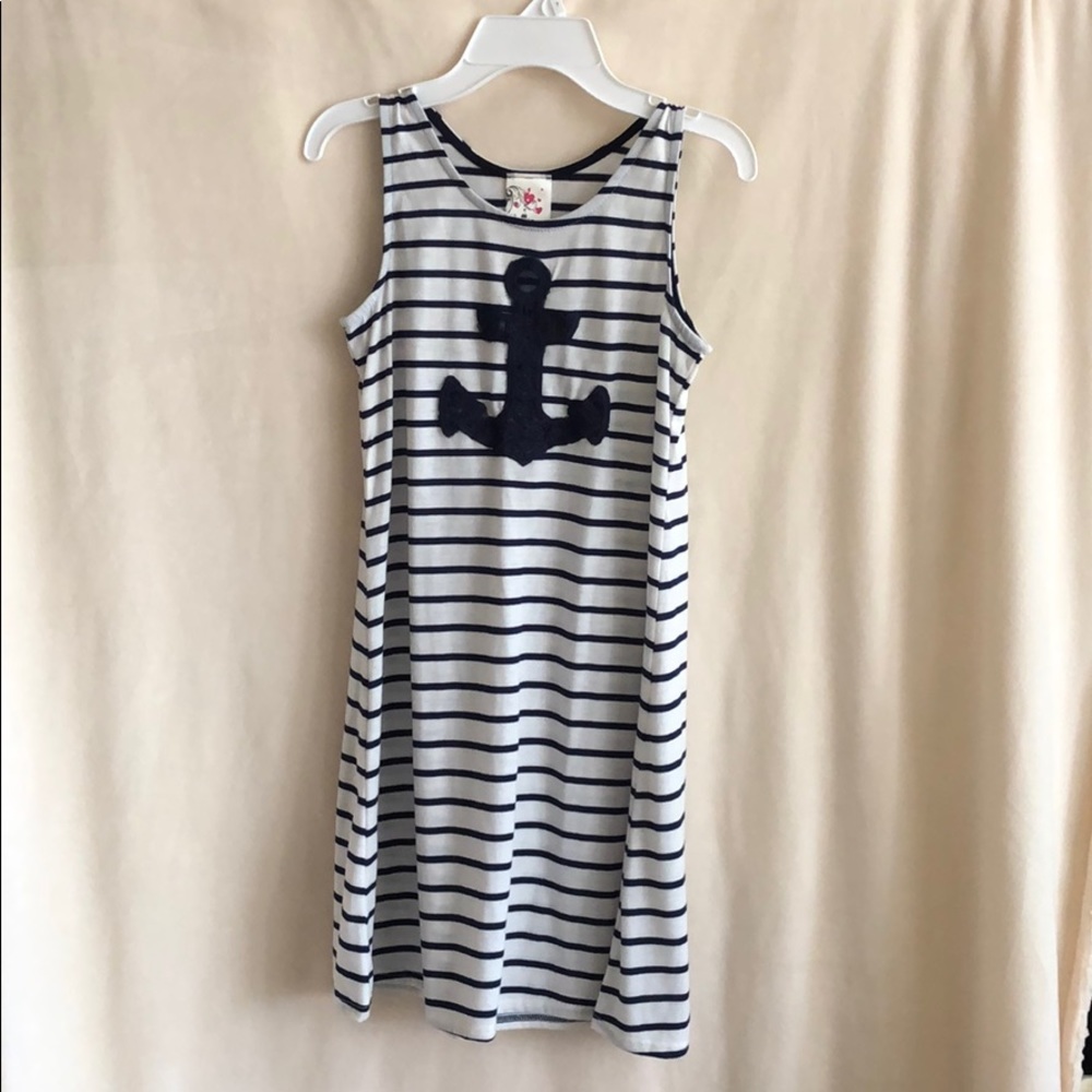 anchor sundress, new with tag, girls 12, $8